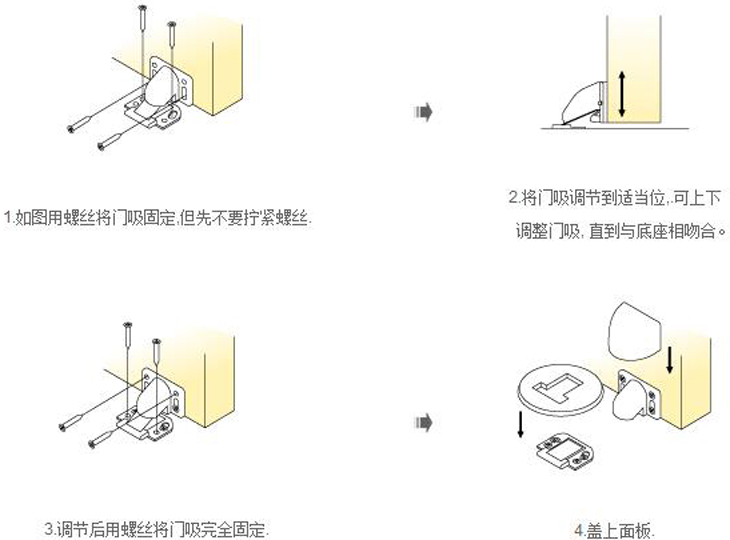 日式松下款式万科精装房室内门环保防风防震防脱专用地吸厂家神冈五金安装方法.jpg